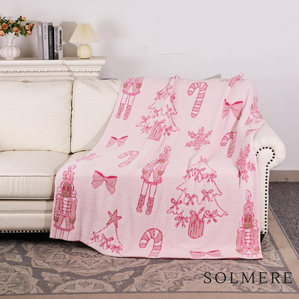 Pink Christmas Blanket Preorder (ETA 10-1)