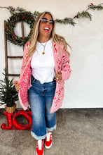 Load image into Gallery viewer, Blakely Candy Cane Cloud Cardigan Preorder
