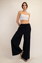 Load image into Gallery viewer, Cotton Slub Wide Leg Pants
