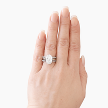 Load image into Gallery viewer, Silver Allesandra Ring Set

