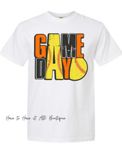 Load image into Gallery viewer, Orange &amp; Black Softball Game Day Tee Preorder
