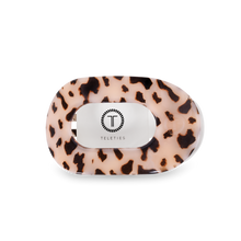 Load image into Gallery viewer, Teletie Blonde Tortoise Round Flat Clip
