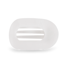 Load image into Gallery viewer, Teletie Coconut White Round Flat Clip
