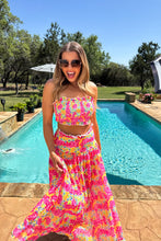 Load image into Gallery viewer, Blakely 3 Piece Neon Floral Swim Set
