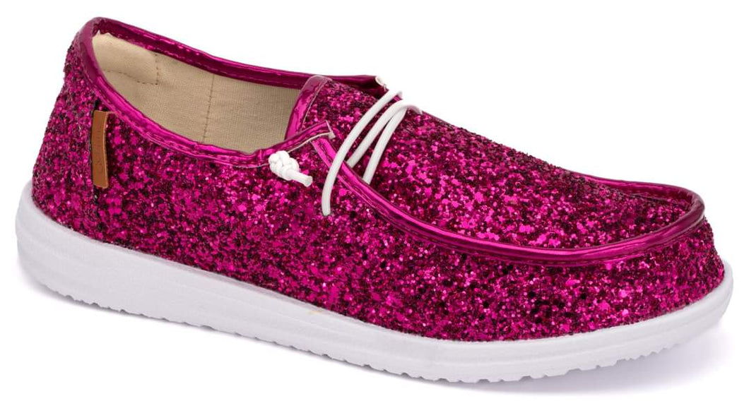 DOOR BUSTER Fushia Glitter Kayak