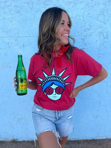 Bold Lady Liberty Tee