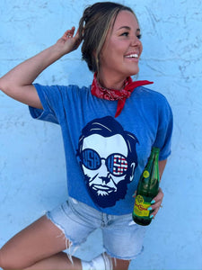 Patriotic Abe Tee