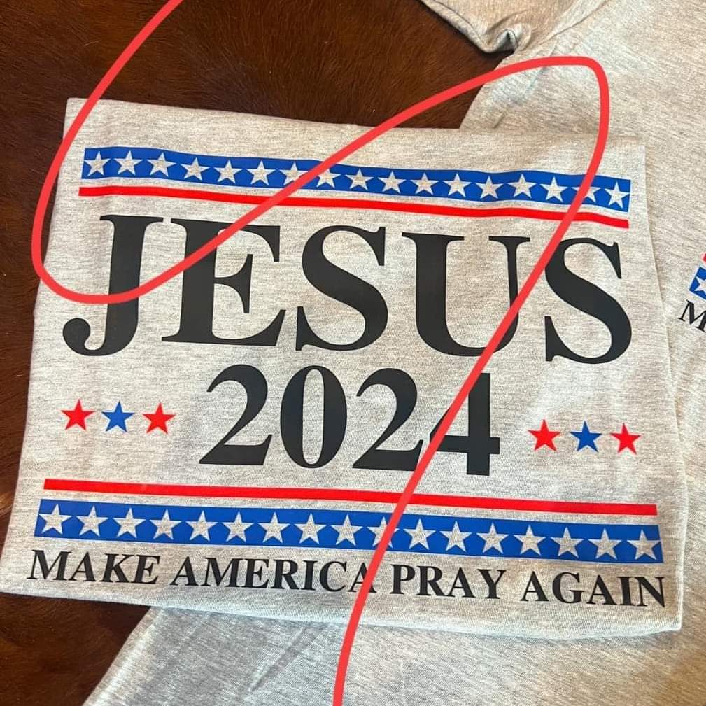 Jesus 2024 Tee (allow 1 week)