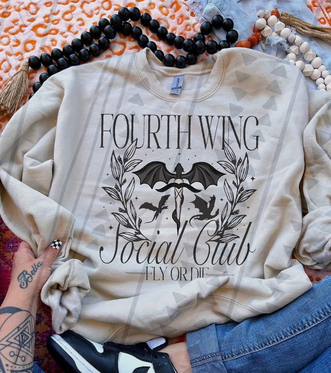 FourthWing Social Club Sweatshirt Preorder