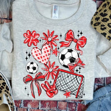 Load image into Gallery viewer, Choose Your Color! Soccer Sweatshirt/Tee Preorder

