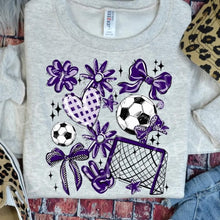 Load image into Gallery viewer, Choose Your Color! Soccer Sweatshirt/Tee Preorder
