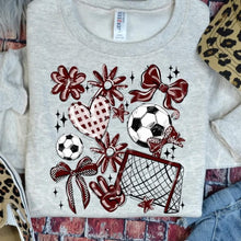 Load image into Gallery viewer, Choose Your Color! Soccer Sweatshirt/Tee Preorder
