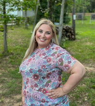 Load image into Gallery viewer, Short Sleeve Mesh Top
