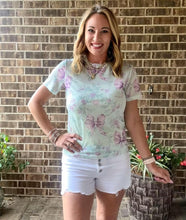 Load image into Gallery viewer, Short Sleeve Mesh Top
