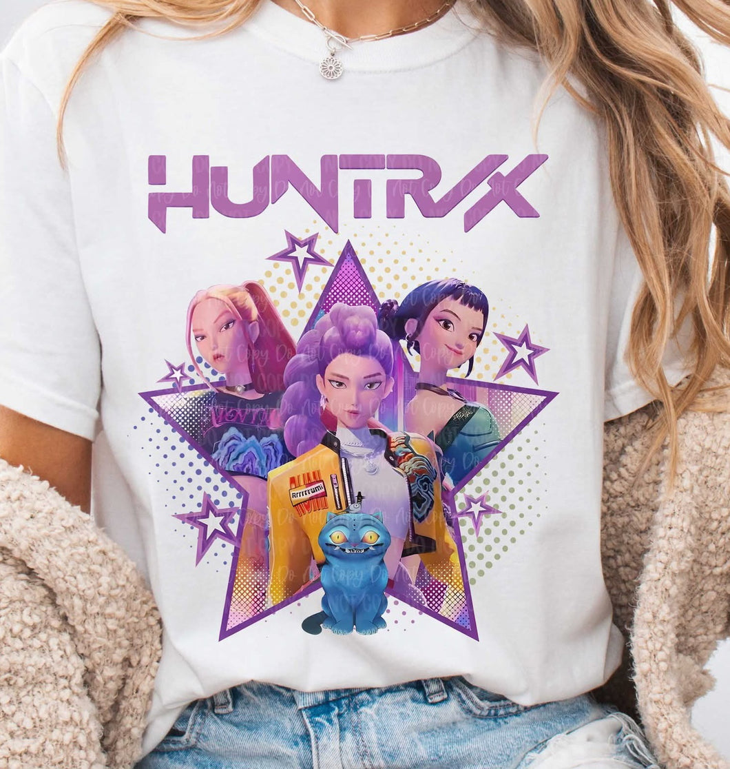 Adult Huntrix Star Sweatshirt or Tshirt Preorder