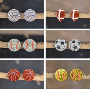 Glitter Sport Studs