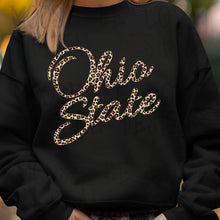 Load image into Gallery viewer, Leopard Ohio State Sweatshirt Preorder
