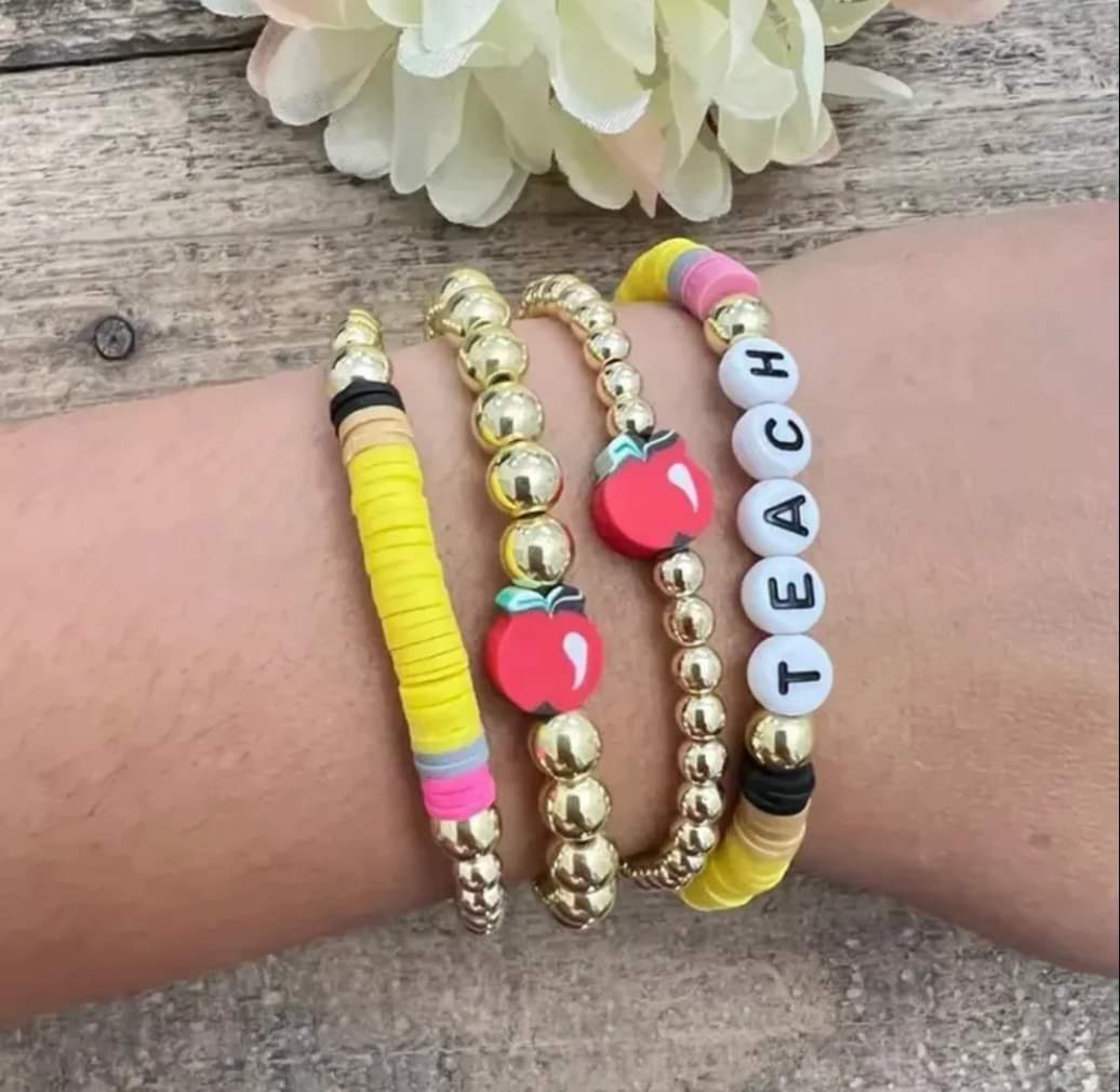 Teach Bracelet Stack