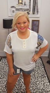 Boho Waffle Top