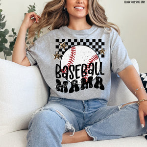 Baseball Mama Tee or Sweatshirt