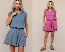 Load image into Gallery viewer, Comfy Ribbed Romper
