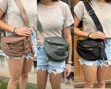 Load image into Gallery viewer, Double Zipper Bum Bag
