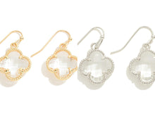 Load image into Gallery viewer, Crystal Clover Earrings
