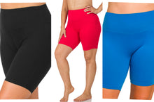 Load image into Gallery viewer, Wide Band Biker Shorts
