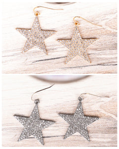 Here to Shine Star Earrings