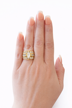 Load image into Gallery viewer, Victoria Gold Tone Stacked Ring Set

