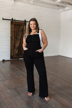 Load image into Gallery viewer, Judy Blue Black Tummy Control Overalls
