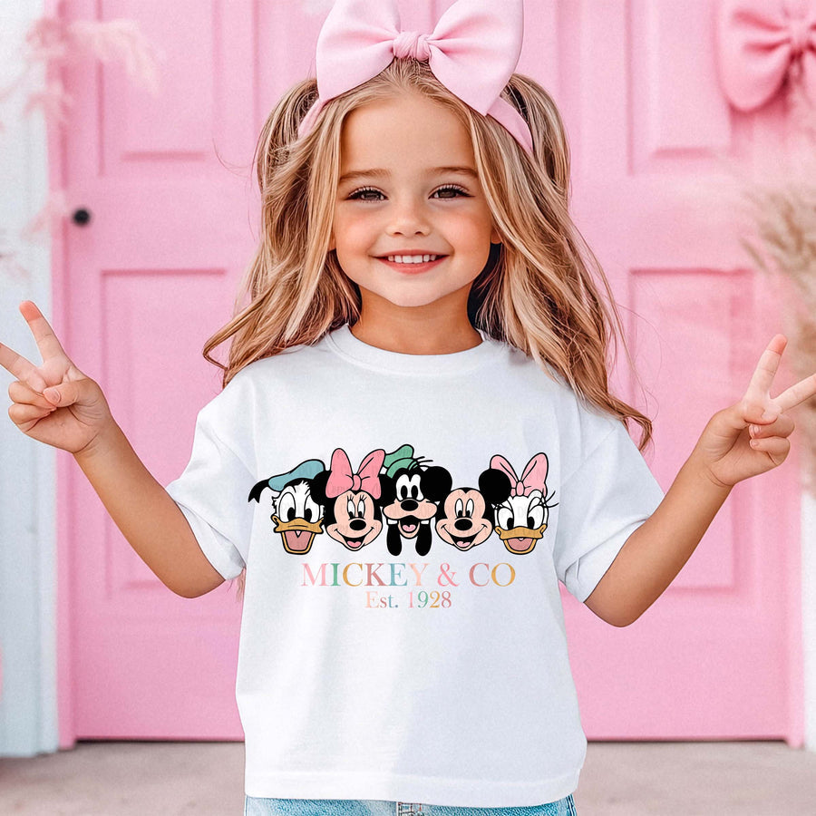 Youth & Adult Mickey & Co Tee