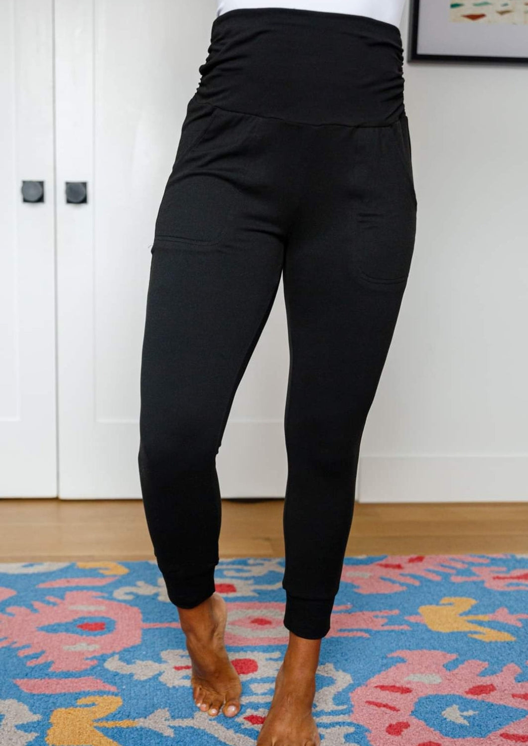 Black Haley Legging Jogger Instock!