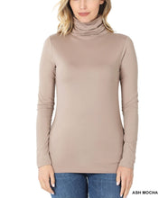 Load image into Gallery viewer, Fitted Layering Mock Turtle Neck (4 colors)
