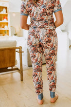 Load image into Gallery viewer, Floral Book Lover Luxe Jogger Pj
