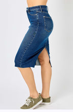 Load image into Gallery viewer, Judy Blue Denim Jean Skirt
