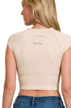 Load image into Gallery viewer, Cropped Layering Tee
