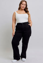 Load image into Gallery viewer, Judy Blue Black Cargo Wide Jean

