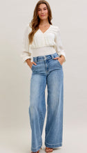 Load image into Gallery viewer, High Waist Judy Blue Trouser Wide Leg
