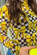 Load image into Gallery viewer, Checked Out Softball Mesh Top
