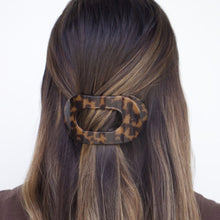 Load image into Gallery viewer, Teletie Tortoise Round Flat Clip
