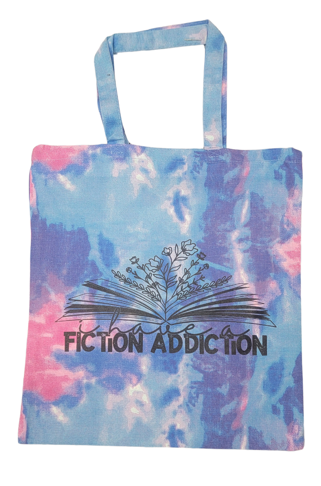 Fiction Addiction Canvas Tote Bag