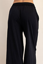 Load image into Gallery viewer, Cotton Slub Wide Leg Pants
