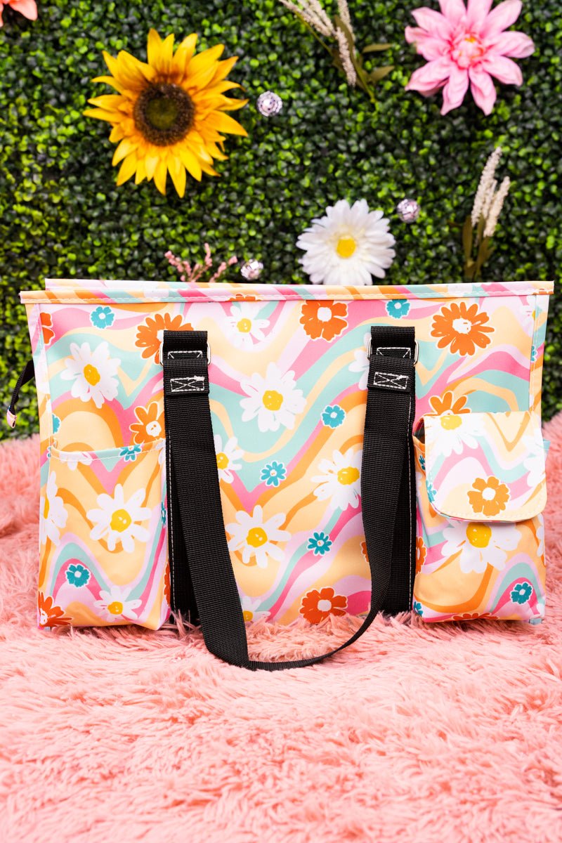 Groovy Summer Utility Tote (eta 5 days]