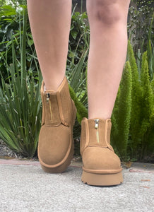 Camel Laguna Suede Boot