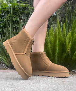 Camel Laguna Suede Boot