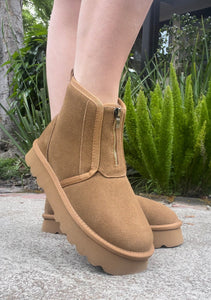 Camel Laguna Suede Boot