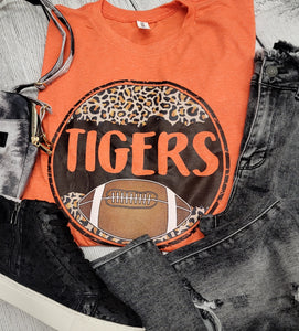 Tigers Leopard Circle Tee