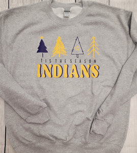 Tis The Season Indians Sweatshirt