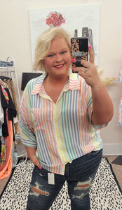 Fun in The Sun Stripe Top